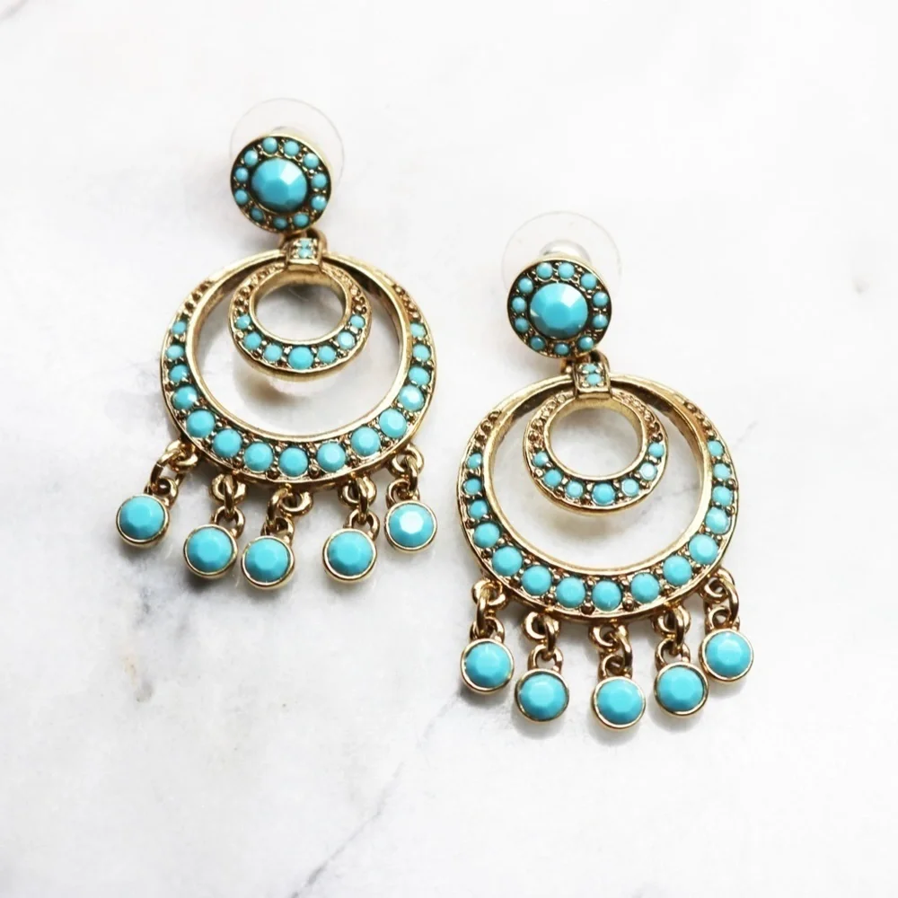 Vintage KENNETH JAY LANE Chandelier Earrings